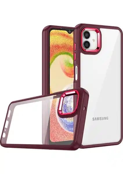 Samsung Galaxy A04E için dayanıklı ve şık silikon kılıf, koruma ve estetiği bir arada sunar