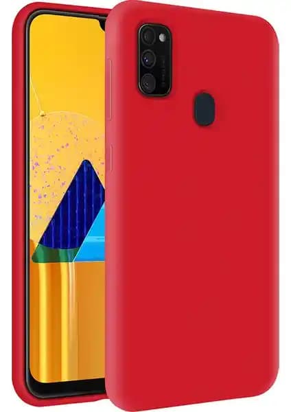 Samsung Galaxy M21 için Kadife Astarlı Silikon Kılıf Güvenlik ve Estetiği Bir Arada Sunar