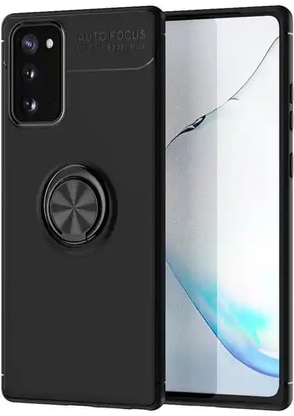 Samsung Galaxy Note 20 İçin Estetik ve Güçlü Koruma Sunan Manyetik Ravel Silikon Kılıfı