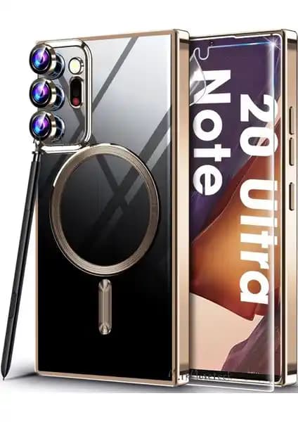 Samsung Galaxy Note 20 Ultra için Şeffaf ve Dayanıklı M.TK Moveteck Kılıfı - Şıklık ve Koruma Bir Arada