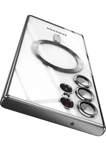 Samsung Galaxy S25 Ultra için MobaxAksesuar Şeffaf Kılıfı Kamera ve Koruma Özellikleriyle