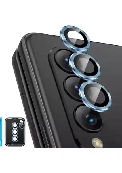 Samsung Galaxy Z Fold 5 için Fibaks Kamera Koruyucu Cam ve Lens Koruyucu Ürünleri