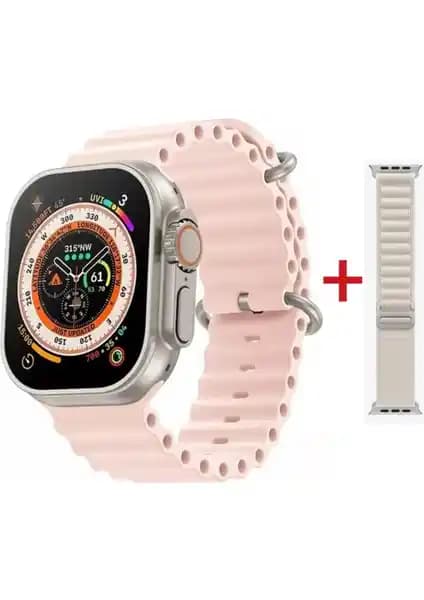 Sekoda Watch 8 Ultra Pembe Akıllı Saat ile Şıklık ve Fonksiyonellik Bir Arada