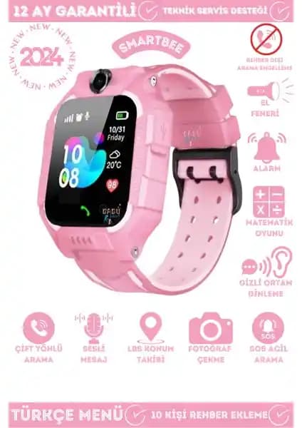 Smartbee Q19 Akıllı Çocuk Takip Saati Güvenlik ve Eğlence Özellikleriyle Öne Çıkıyor
