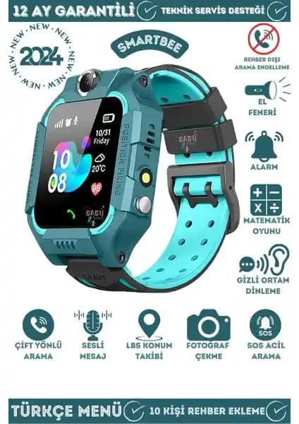 Smartbee Q19 Akıllı Çocuk Takip Saati Güvenlik ve Teknoloji Birleşimi