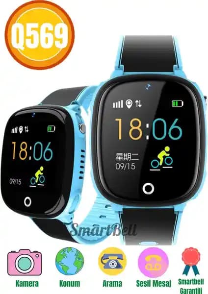 Smartbell Q569 Sim Kartlı Akıllı Çocuk Saati Güvenli ve Kullanışlı Çözüm
