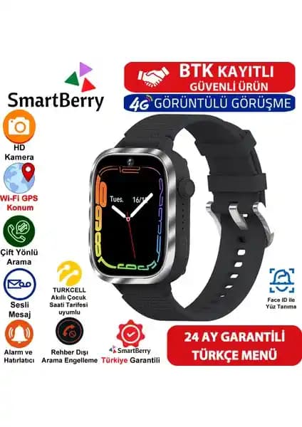 SmartBerry Z51 Çocuk Takip Saati Güvenlik ve Teknoloji Birleşimi