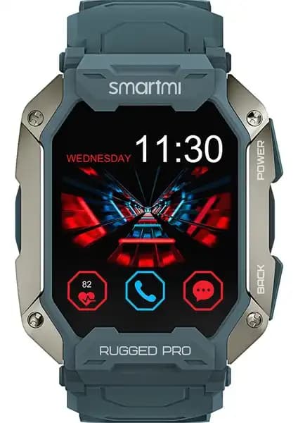 Smartmi Rugged Pro Akıllı Saat: Dayanıklı Tasarım ve Gelişmiş Sağlık Takibi Özellikleri