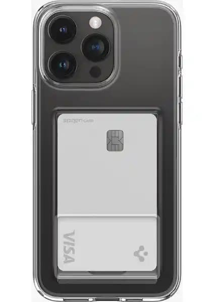 Spigen Crystal Slot Kılıf iPhone 15 Pro Max için şeffaf ve dayanıklı koruma çözümü