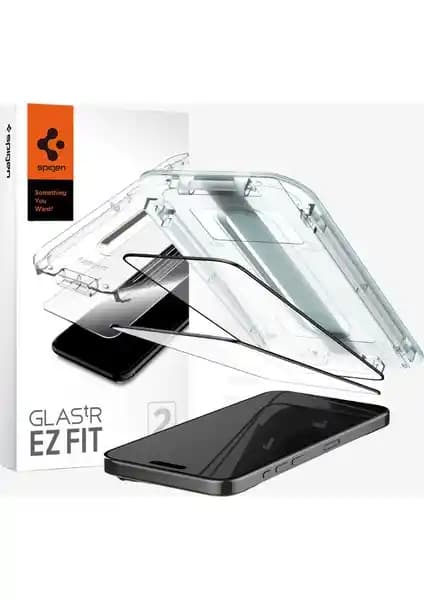 Spigen iPhone 15 Pro Ekran ve Kamera Koruyucu Seti Güçlü ve Şık Koruma Çözümü