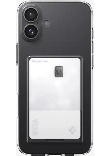 Spigen iPhone 16 İnce Kılıf Şeffaf ve Yüksek Koruma Sağlayan Tasarım