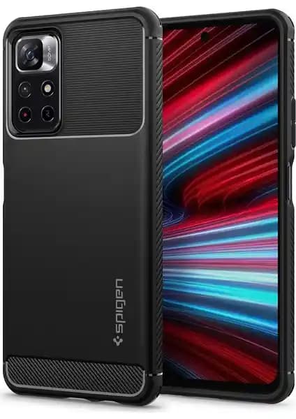 Spigen Redmi Note 11T 5G Rugged Armor Kılıfı: Dayanıklı ve Şık Koruma Çözümü