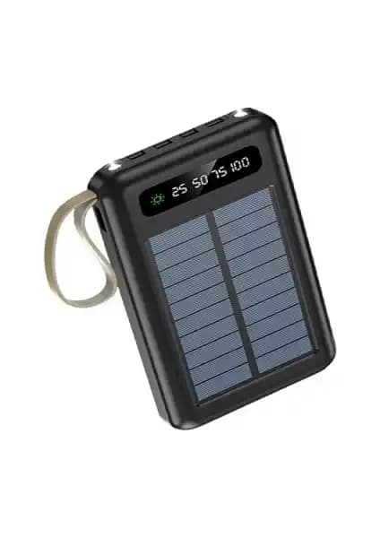 Sunix Pb-43 Güneş Enerjili Powerbank 12000 mAh Taşınabilir Şarj Cihazı