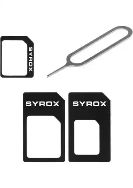 Syrox Kit Sim Kartı Aparatları: Mobil Cihazlar Arasında Esneklik ve Uyum Sağlayan Çözüm