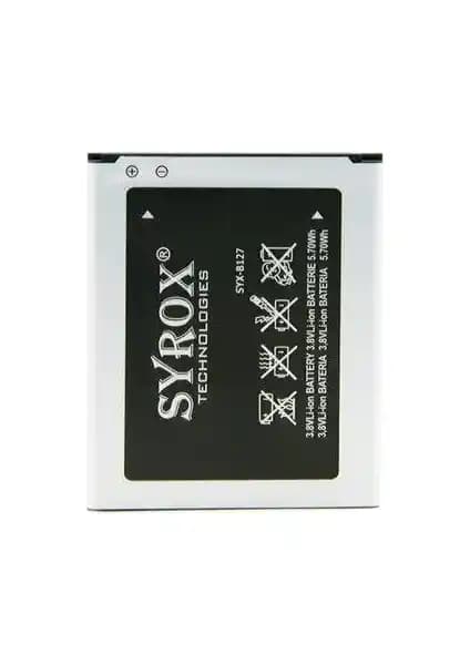 Syrox Samsung Galaxy S3 Mini Batarya 1500 mAh Uzun Ömürlü ve Güvenilir Pil