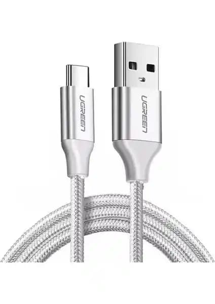 Ugreen USB-C to USB-A 3A QC Örgülü Hızlı Şarj ve Veri Aktarım Kablo Özellikleri ve Kullanım Alanları
