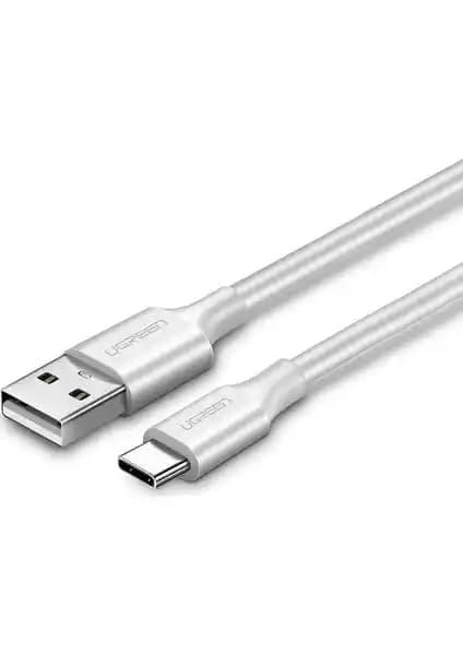 Ugreen USB Type-C Şarj ve Veri Kablosu: Hızlı Şarj ve Güçlü Veri Aktarımı