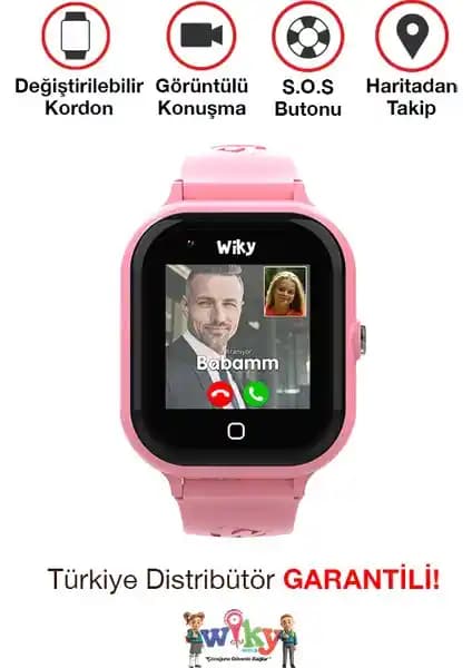 Wiky Watch 4s Görüntülü Akıllı Çocuk Saati Güvenlik ve Eğlence Bir Arada