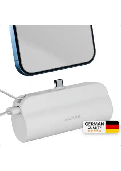 Woyax by Deji Type-C Soketli Mini Powerbank: Taşınabilir Güç ve Hızlı Şarj Çözümü