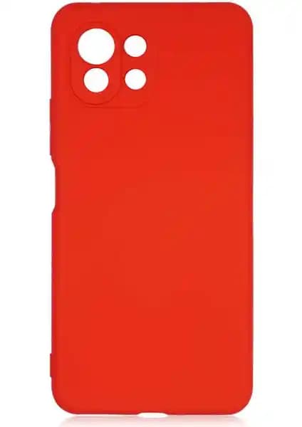 Xiaomi Mi 11 Lite İçin Şık ve Dayanıklı Koruyucu Kılıf Zore Mara Laaakan Pembe