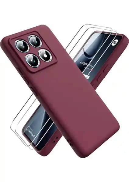 Xiaomi Mi 14T Pro için M.TK Moveteck Kılıf ve Ekran Koruyucu Seti Türkiye