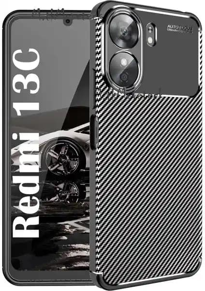 Xiaomi Redmi 13C için Şık ve Koruyucu Silikon Kılıf - Dayanıklı ve Estetik Tasarım