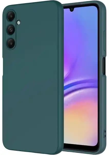 Zore Galaxy A35 Kılıf Mara Lansman Kapak Koyu Yeşil Şık ve Koruyucu Tasarım