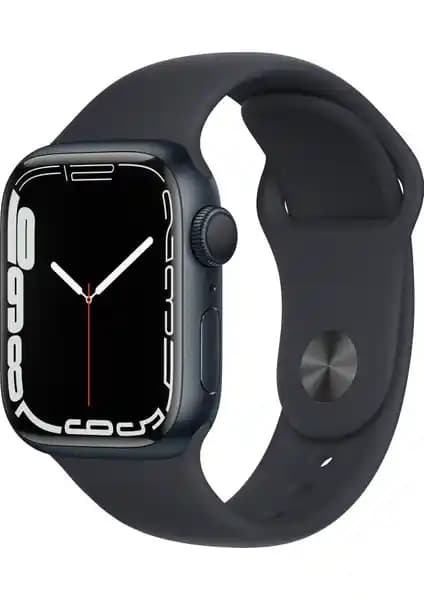 Apple Watch Seri 7 GPS 41MM Siyah Alüminyum Kasa ve Spor Kordon Özellikleri