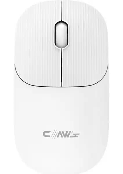 Claw's Pastel Lite Kompakt Kablosuz Mouse - Windows ve Mac Uyumlu, Beyaz