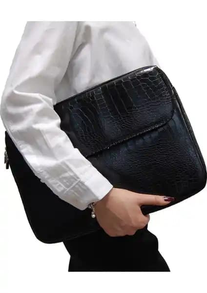 D'Vers Unisex 13-15.6 İnç MacBook ve Notebook İçin Şık ve Dayanıklı Laptop Çantası