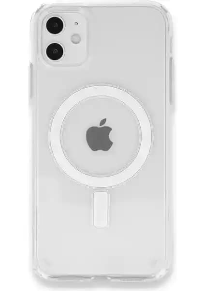 HappyCase iPhone 12 Mini Magneticsafe Şeffaf Silikon Kılıf ile Maksimum Koruma ve Estetik