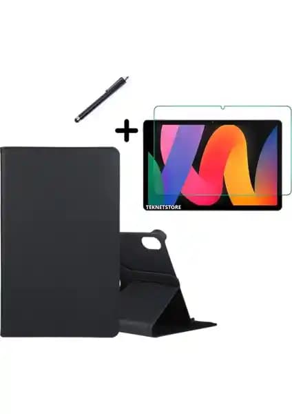 Honor Pad X9 11.5 İnç Tablet Kılıfı, 360° Dönebilen Stand ve Kalem Seti Siyah