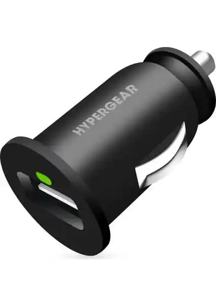 Hypergear 2.1A 2X Hızlı Araç Şarj Aleti Siyah - Güçlü ve Güvenli Şarj Çözümü