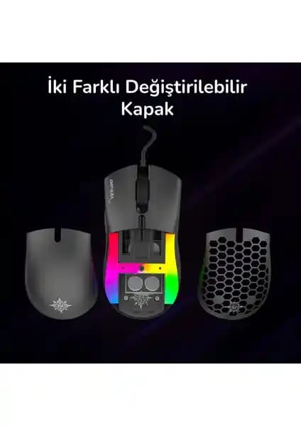 Inca IMG-GT20 RGB 6 LED 10000 DPI 7D Makro Tuşlu Profesyonel Oyuncu Faresi Özellikleri