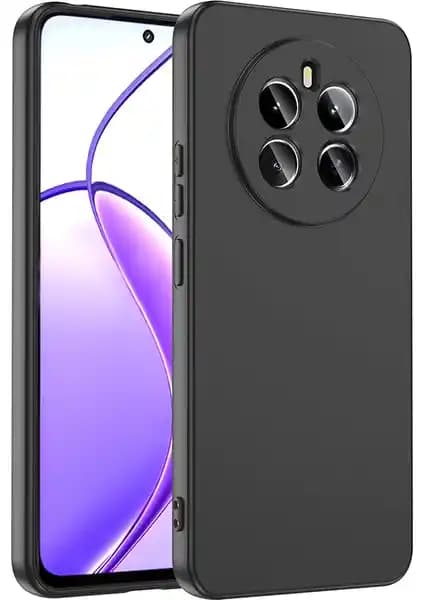 Kip GSM Realme 12 Kılıf Kadifeli Yumuşak Mara İç Yüzeyli Lansman Kapak ile Şıklık ve Koruma