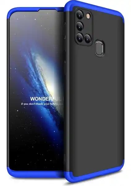 KNY Samsung Galaxy A21S 3 Parça 360 Zore Ays Kapak: Dayanıklı ve Şık Koruma Çözümü