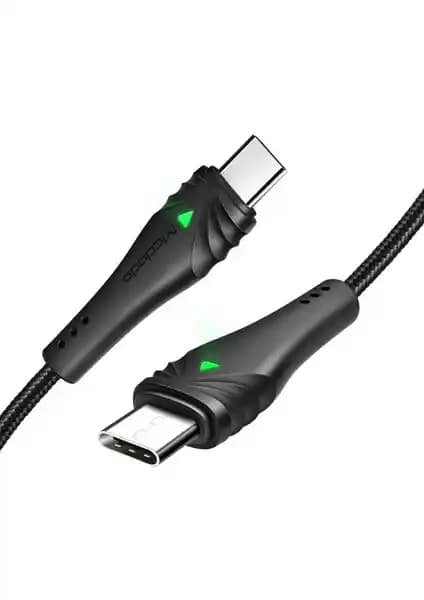 Mcdodo CA-6661 Type-C to Type-C PD QC4.0 LED Işıklı Örgü Kablo İncelemesi ve Özellikleri