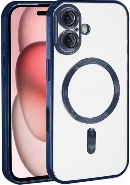 MobaxAksesuar iPhone 17 İçin Magsafe Uyumlu Şeffaf Silikon Kılıf - Dayanıklı ve Estetik