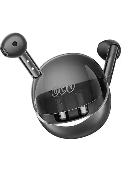 Qcy T32 Ailybuds Clear Bluetooth 5.3 Kablosuz Kulaklık Dört Mikrofonlu ENC Teknolojisiyle
