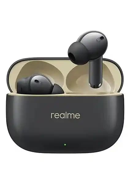 Realme Buds T300 Siyah Bluetooth Kulak İçi Kulaklık Aktif Gürültü Önleme Özellikli