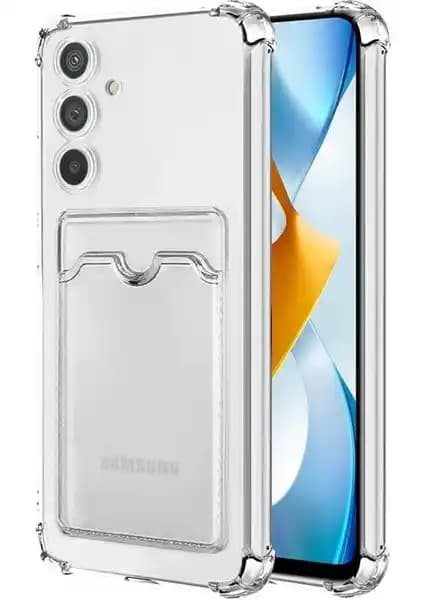 Samsung Galaxy A34 için Darbe Emici Kartlıklı Şeffaf Silikon Kılıf Özellikleri