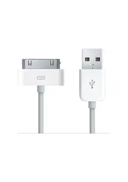 Sızmaz Ticaret Apple iPhone 4/4S Uyumlu Lightning Şarj ve Data Kablosu