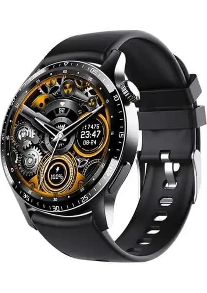Sonreir Watch GT3 PRO Siyah 46mm: Gelişmiş Sağlık ve Spor Takipli Akıllı Saat