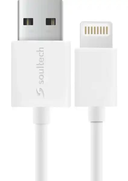 Soultech 2.0A Comfort Classic Lightning Şarj ve Data Kablosu - Apple Uyumlu