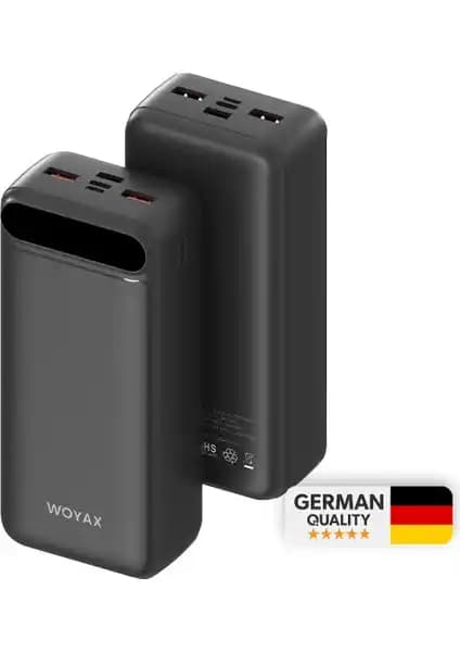 Woyax Powerbank 30000mAh Hızlı 22.5W Taşınabilir Batarya Şarj Cihazı Özellikleri