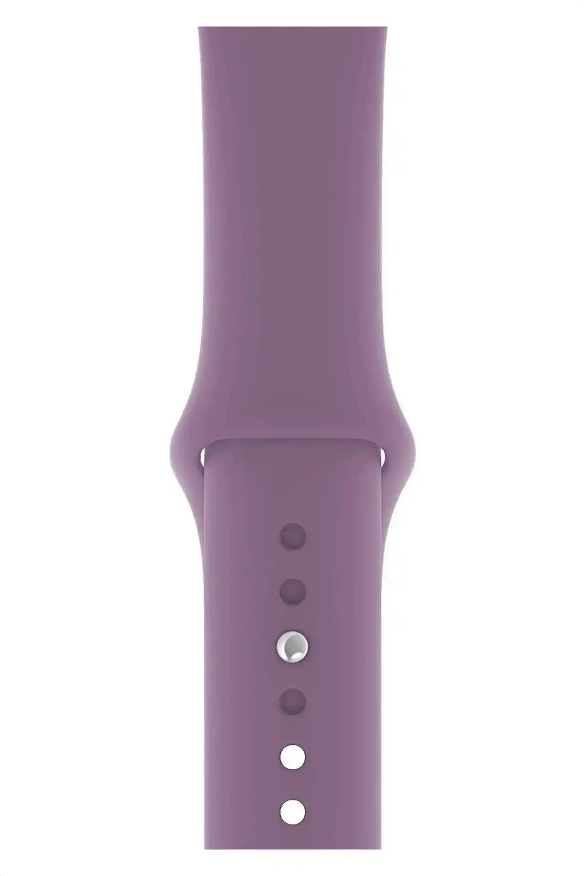 Apple Watch 41/40/38 mm Serisi için Şık ve Dayanıklı Silikon Kayışlar Türkiye Üretimi