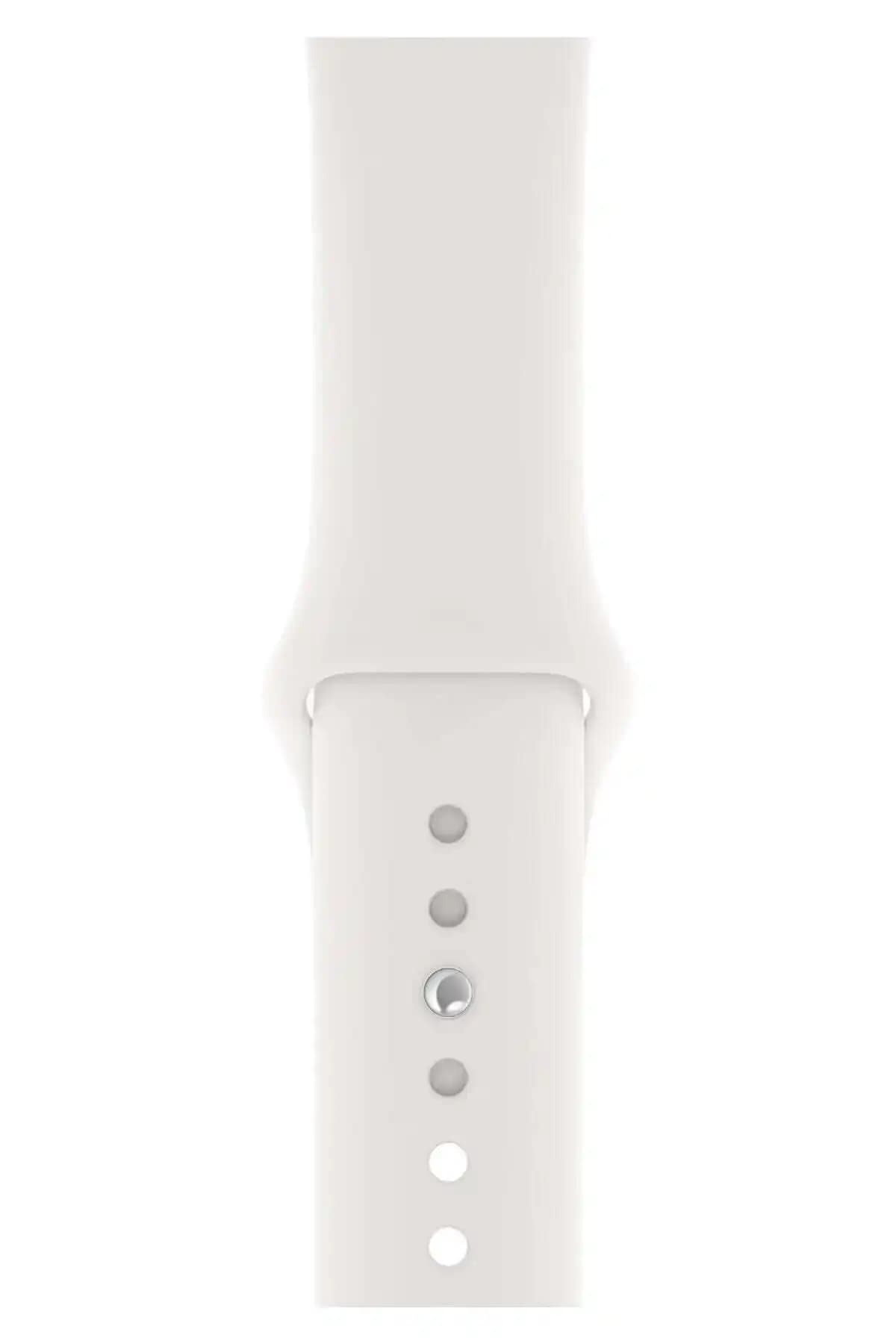 Apple Watch için yüksek kaliteli silikon kayışlar çeşitli modellerle uyumlu