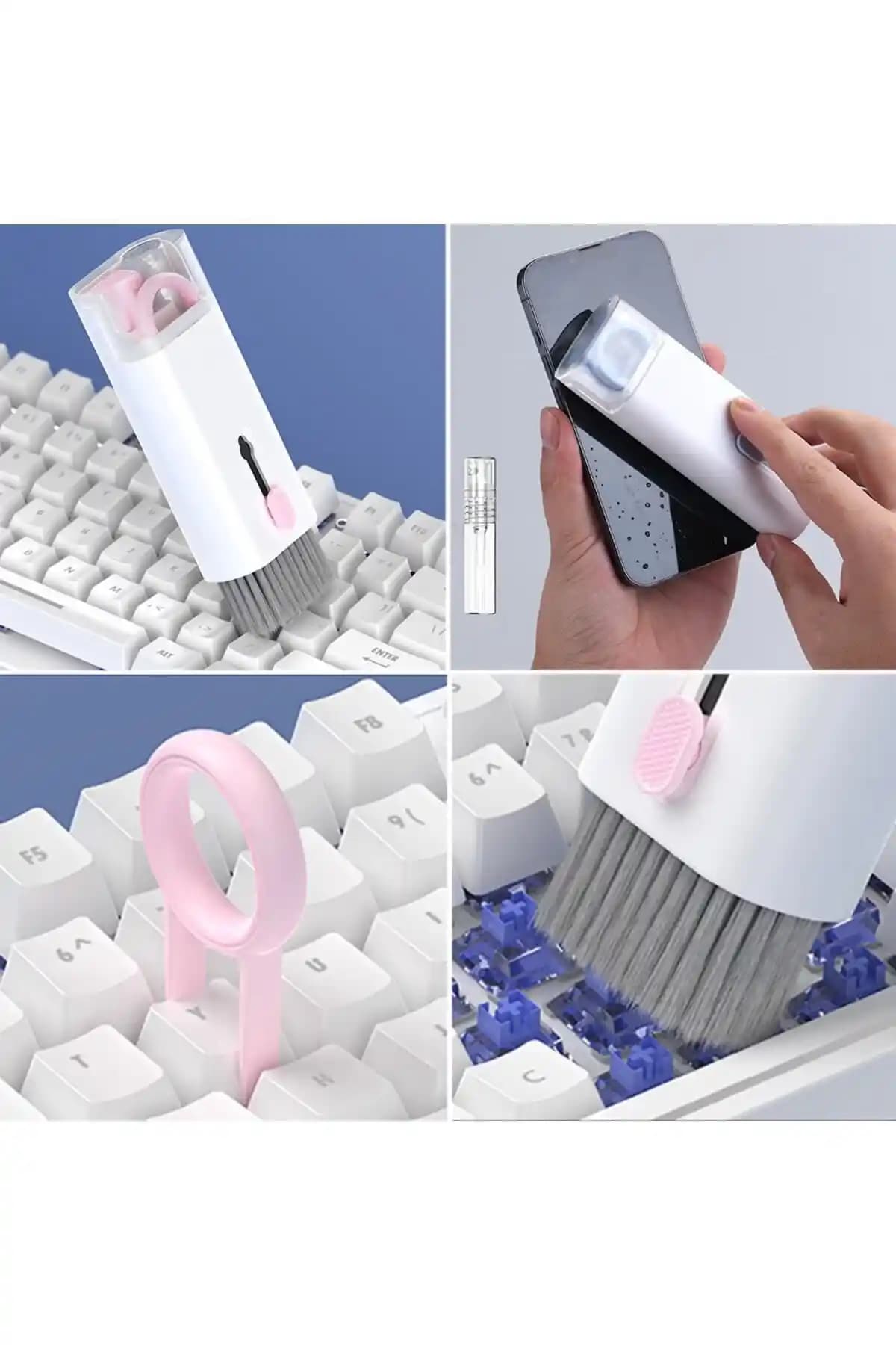 Çok Fonksiyonlu 7 Parça Elektronik Cihaz Temizlik Kiti Detaylı İnceleme