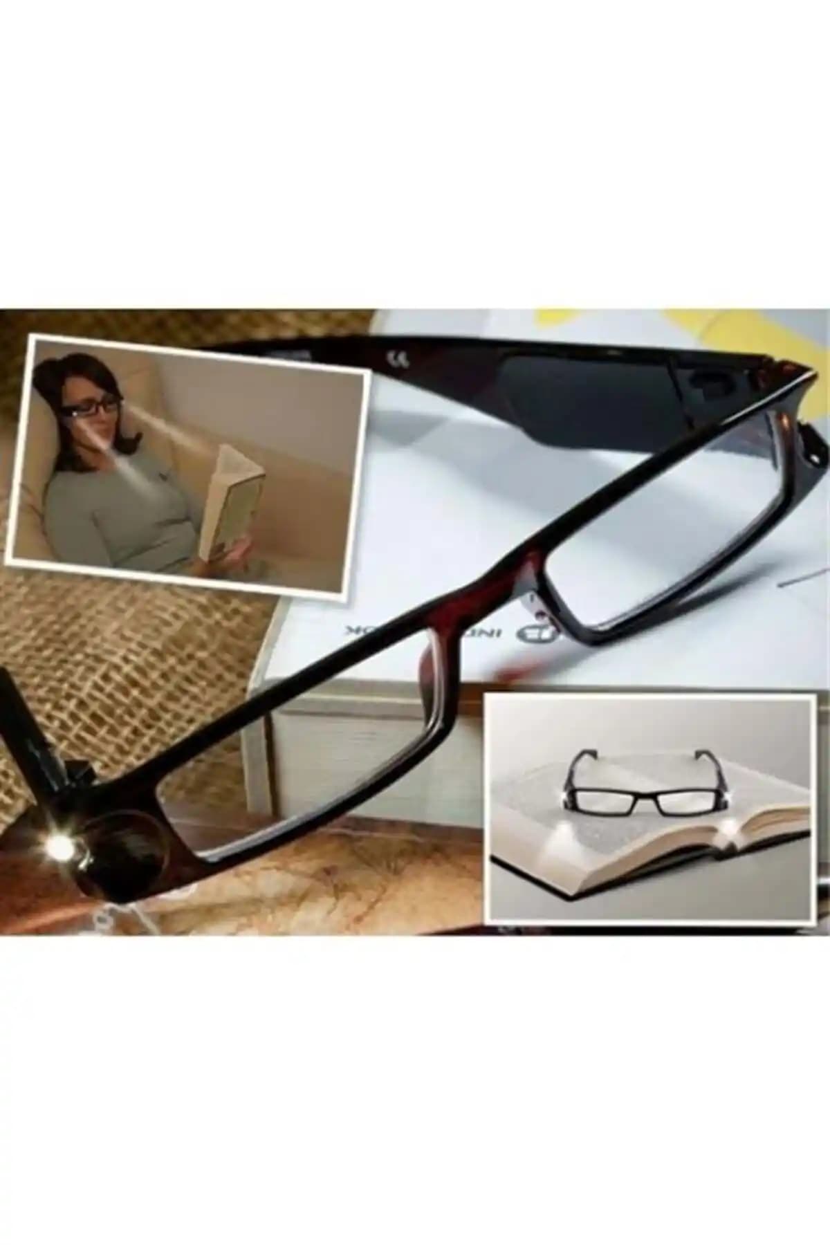 Genel Markalar Led Işıklı Kitap Okuma Gözlüğü: Hafif ve Enerji Tasarruflu Okuma Yardımcısı