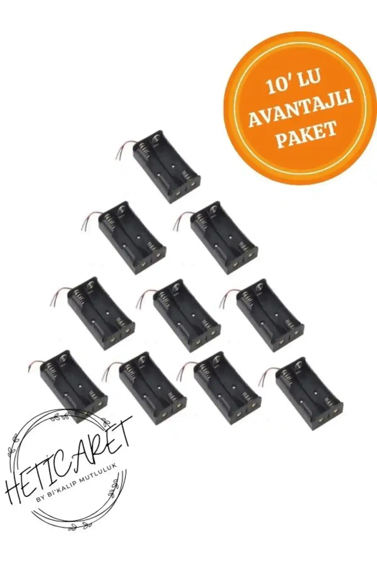 HETicaret 10 Adet 2'li Pil Yatağı Seti Elektronik ve Robotik Projeler İçin Uygun